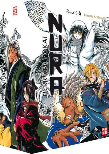 Nura - Herr der Yokai - Sammelbox: Band 1-4: Sammelbox: Band 1-4