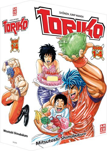 Toriko - Sammelbox: Band 1-4: Sammelbox: Band 1-4