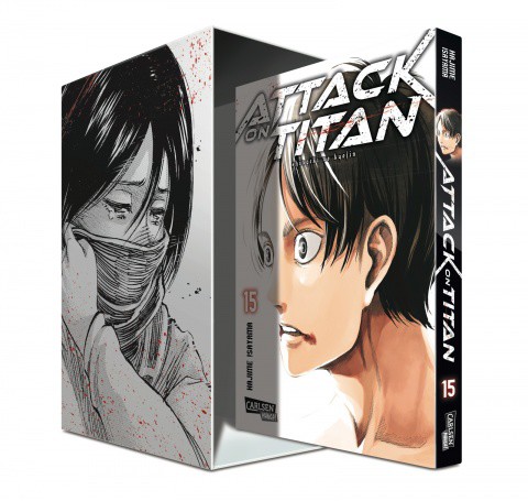 Attack on Titan - Band 15 + Sammelschuber