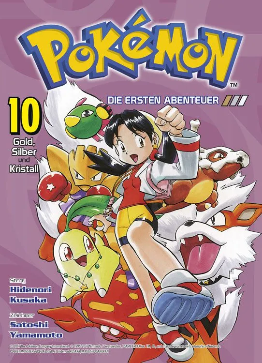 Pokémon - Die ersten Abenteuer - Band 10 (Gold, Silber und Kristall)