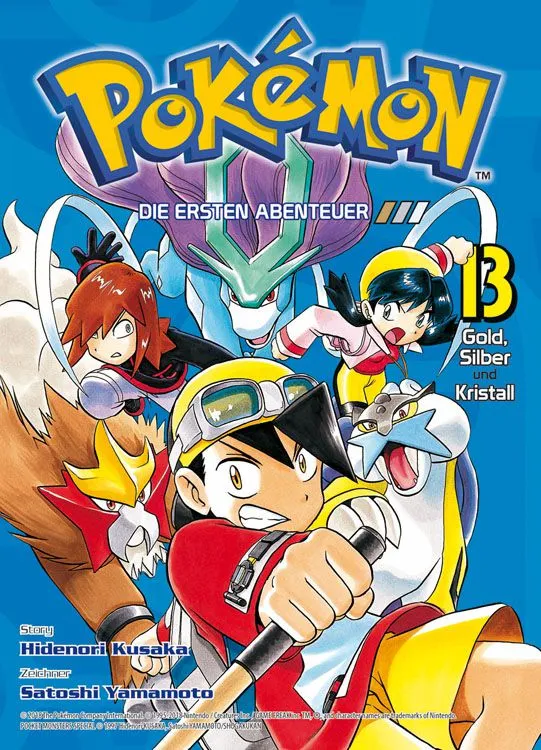 Pokémon - Die ersten Abenteuer - Band 13 (Gold, Silber und Kristall)