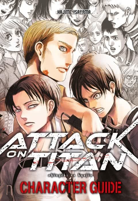 Attack on Titan [Guide Books] - Band 4 (Character Guide)