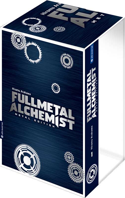Fullmetal Alchemist Metal Edition - Band 1 mit Box