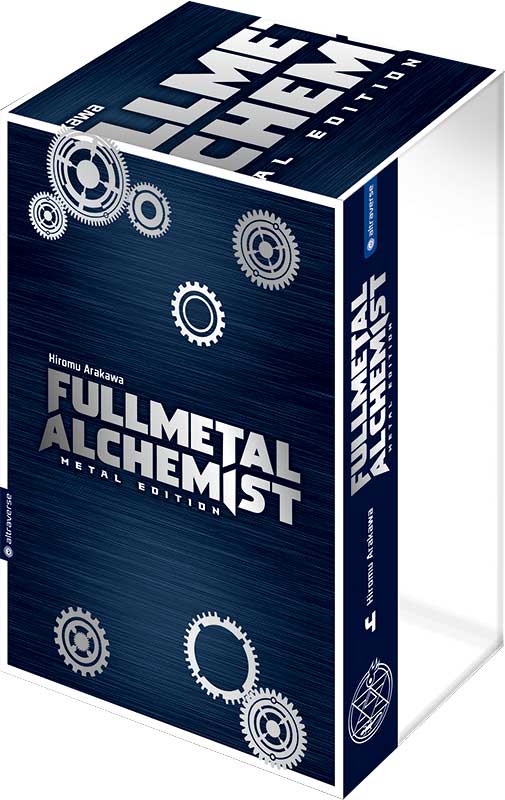 Fullmetal Alchemist Metal Edition - Band 4 mit Box