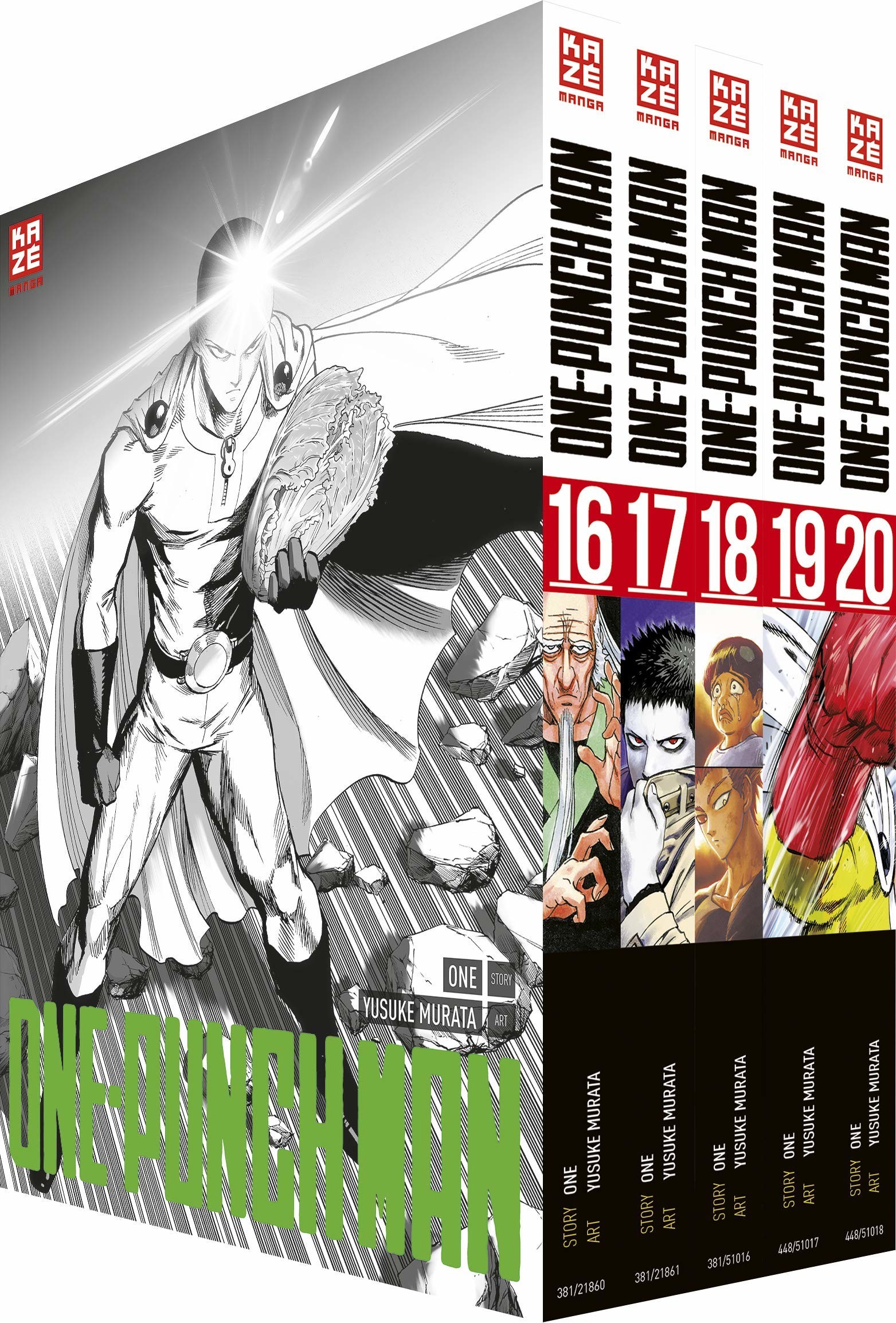 One-Punch Man - Band 16-20+Sammelschuber