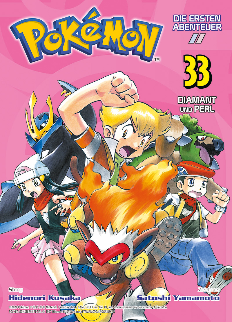 Pokémon - Die ersten Abenteuer - Band 33 (Diamant und Perl)