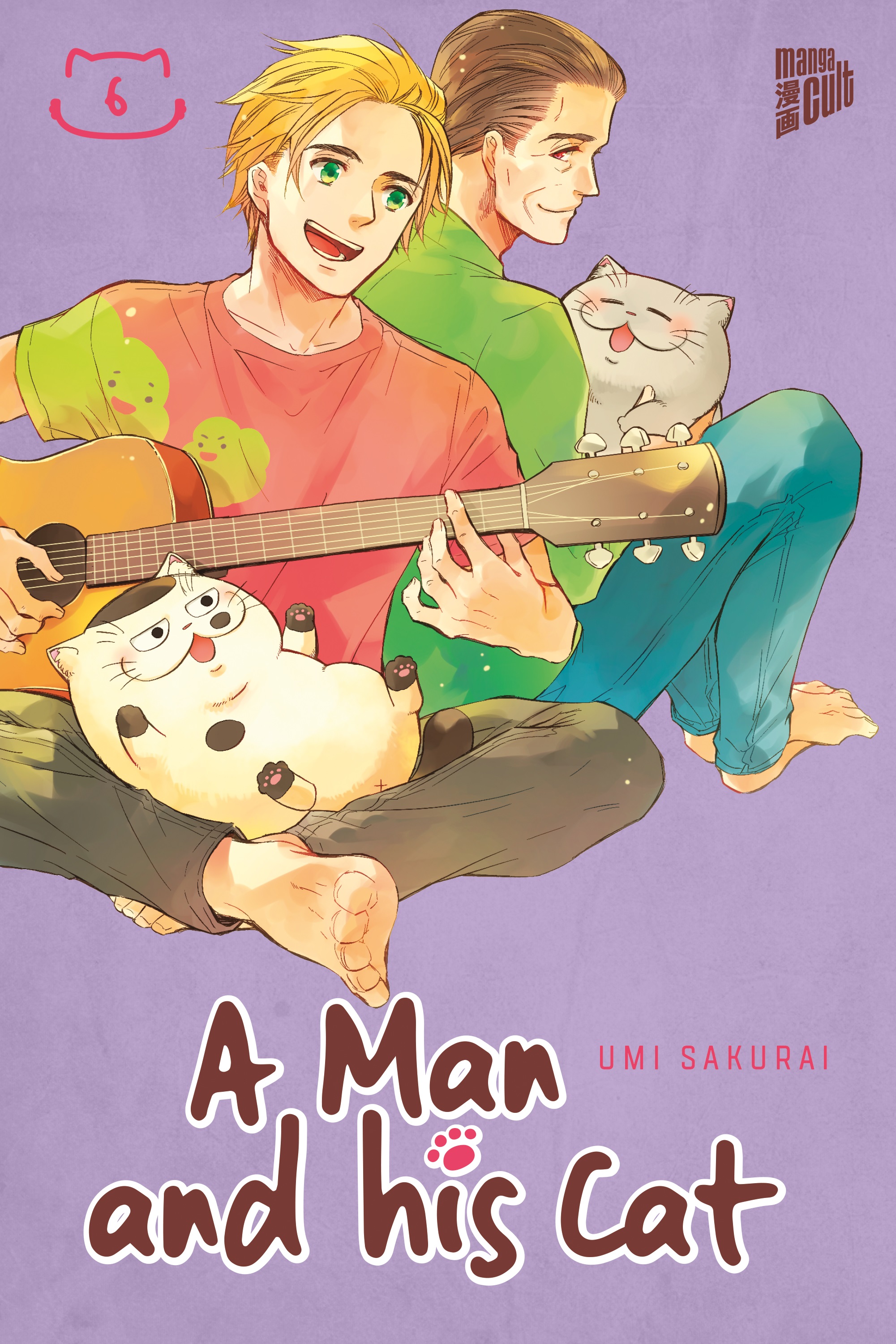 A man and his cat - Band 6