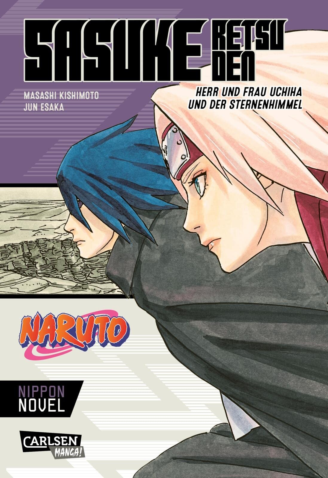 Naruto Retsuden (Light Novel) - Band 2 (Sasuke Retsuden: Herr und Frau Uchiha und der Sternenhimmel)