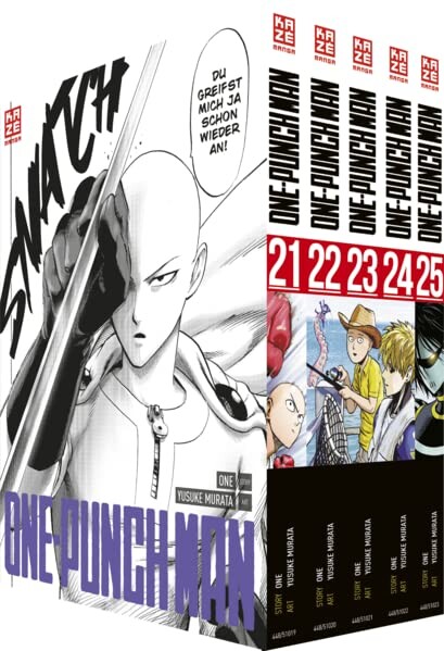 One-Punch Man - Band 21-25+Sammelschuber