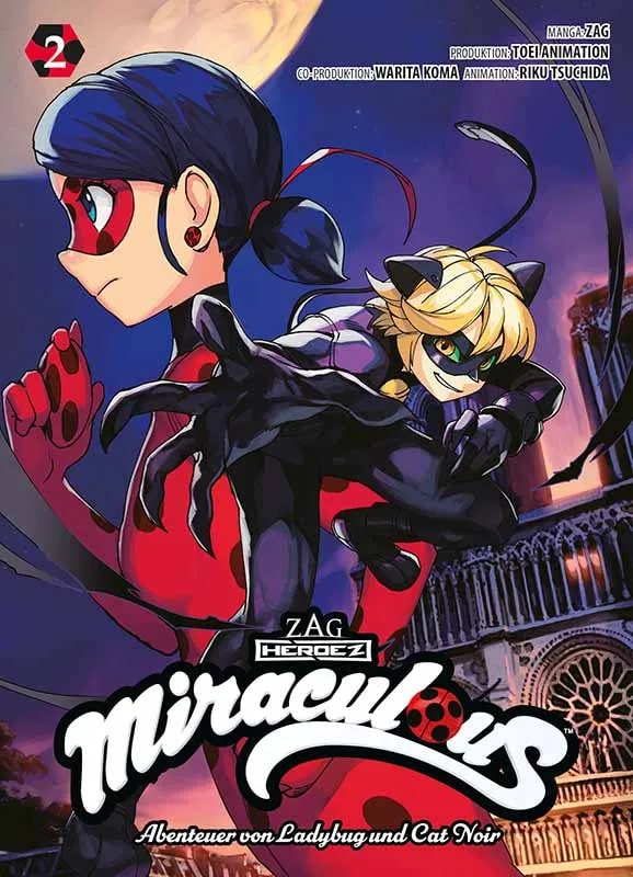 Miraculous - Die Abenteuer von Ladybug und Cat Noir - Band 2