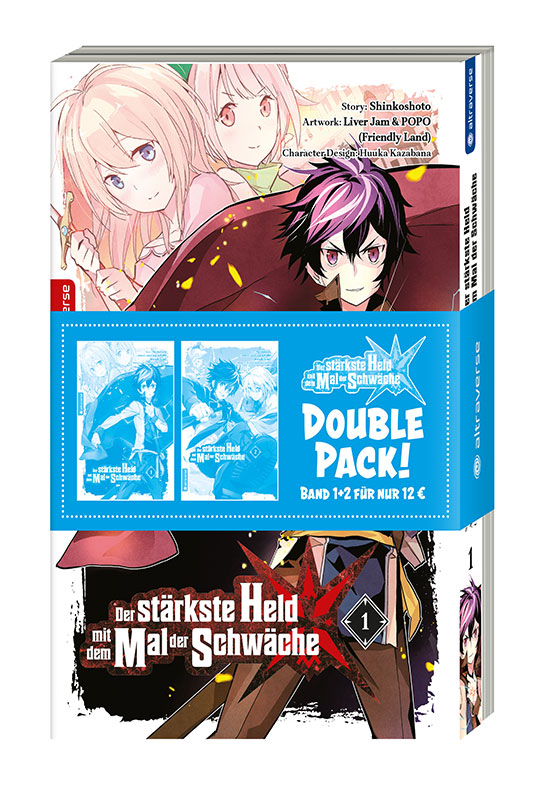 Der stärkste Held mit dem Mal der Schwäche - Double Pack (Band 1+2)