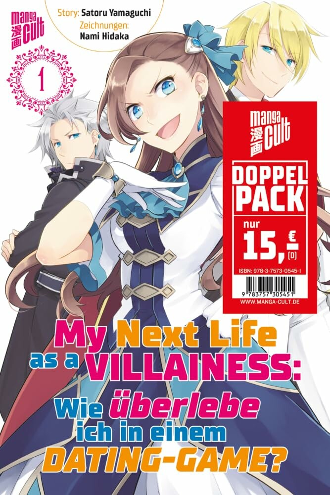 My next life as a Villainess – Wie überlebe ich in einem Dating-Game? - Doppelpack (Band 1+2)