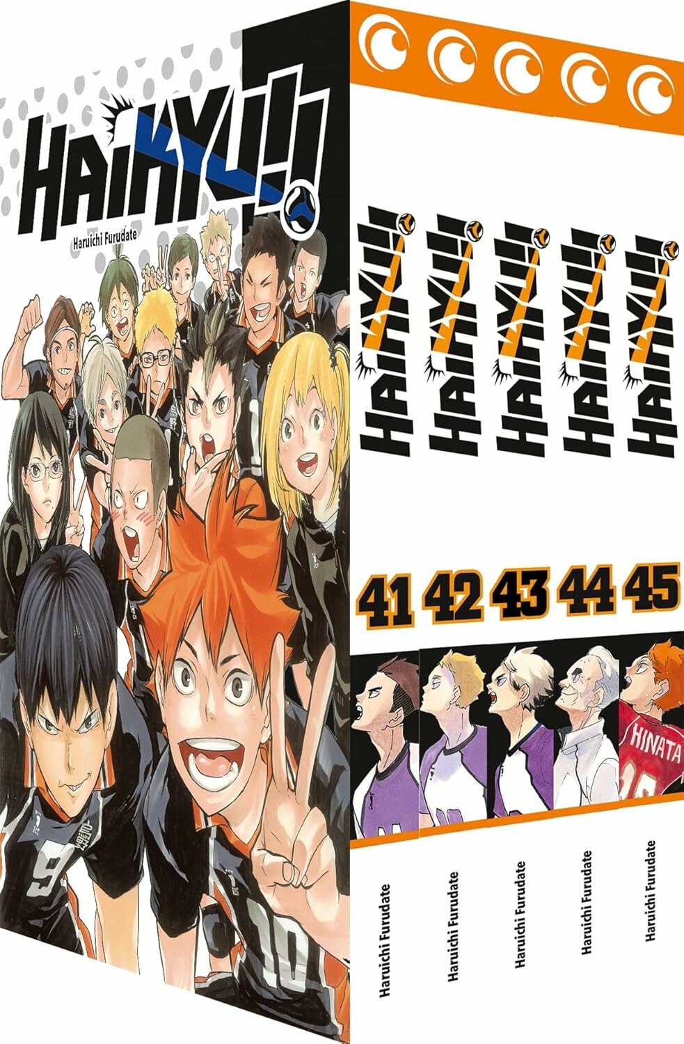 Haikyu!! - Sammelbox 5 (Band 41-45+Schuber)