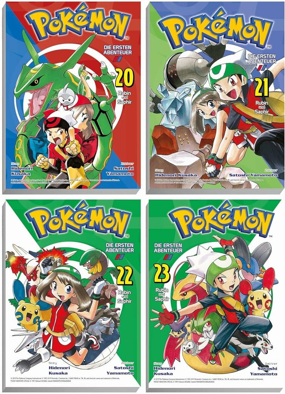 Pokémon - Manga Pack - Band 6 (Bundle 6: Rubin und Saphir 2)
