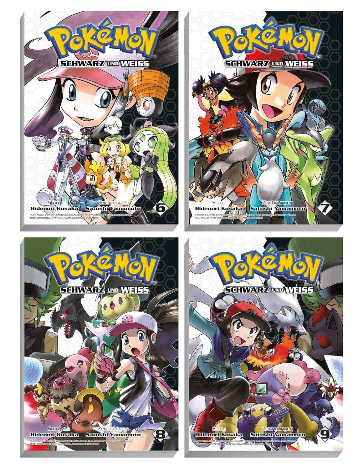 Pokémon - Manga Pack - Band 14 (Bundle 14: Schwarz und Weiss 2)