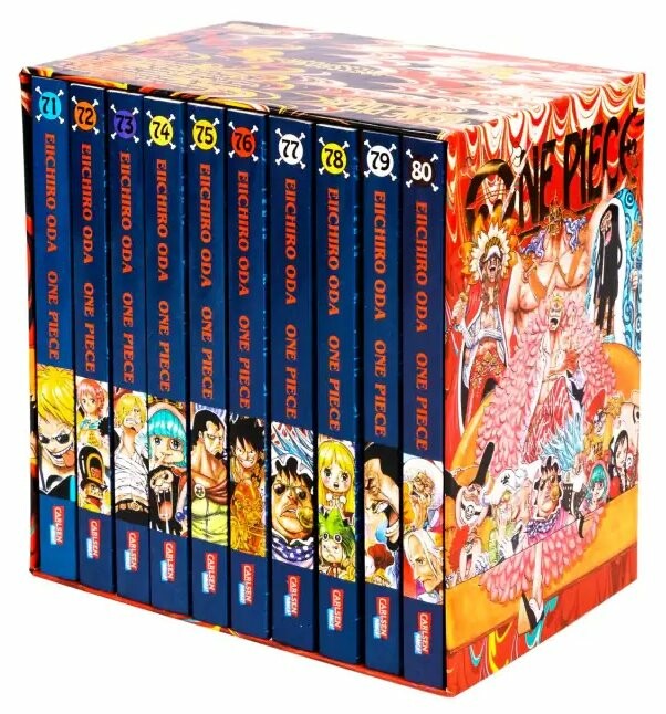 One Piece Sammelschuber - Dressrosa (Band 71-80)