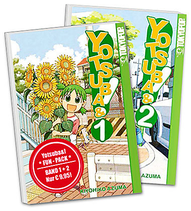 Yotsuba&! - Fun-Pack (Band 1+2 im Doppelpack)